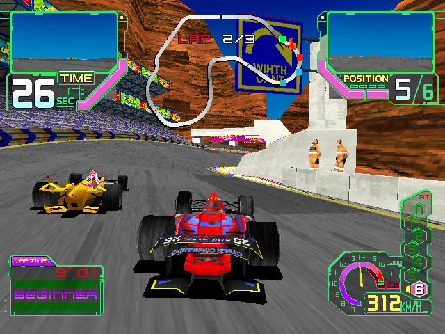 Ace Driver: Victory Lap (Rev. ADV2, World) Screenshot 1